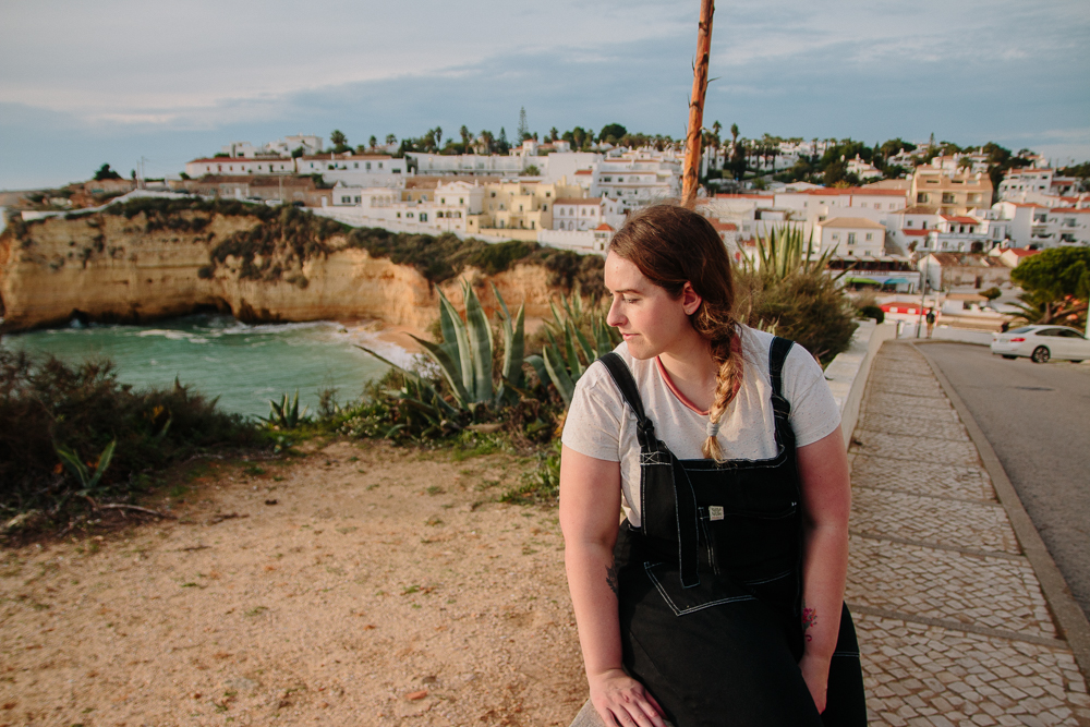 View Over Carvoeiro Beach