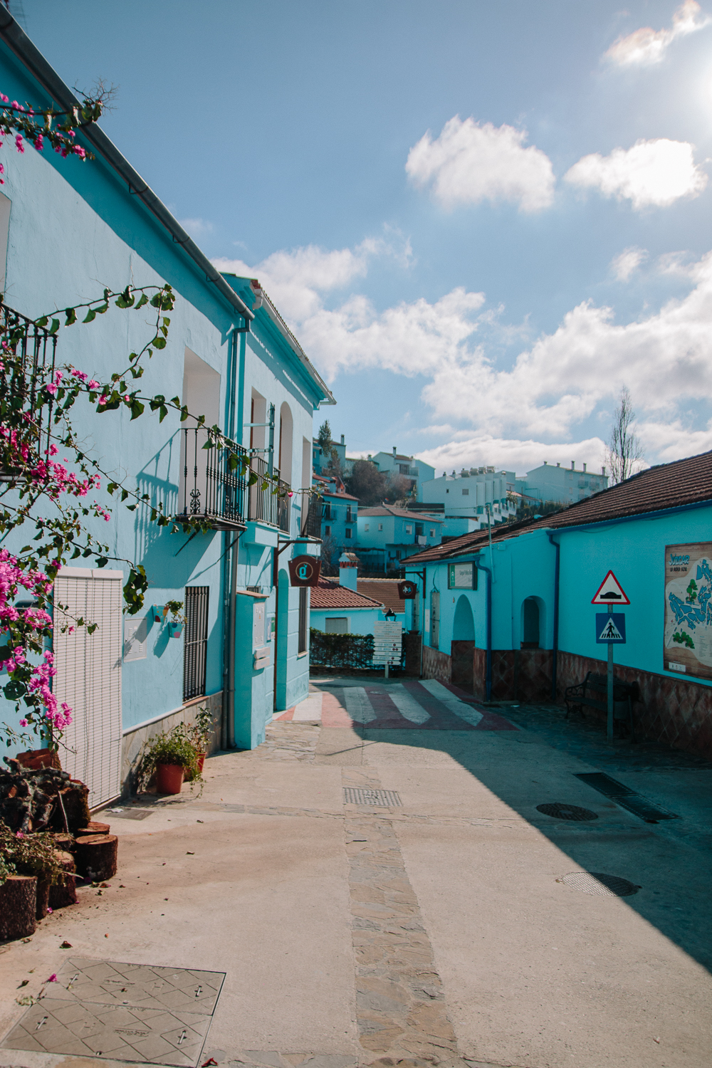 Real Life Smurf Village in Spain