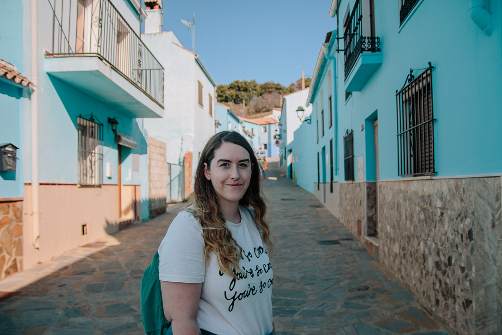 Blue Village of Juzcar in Spain