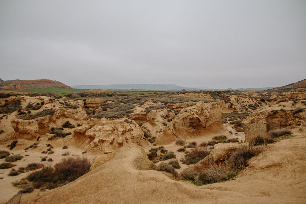 Bardenas Reales desert in Navarre, Northern Spain