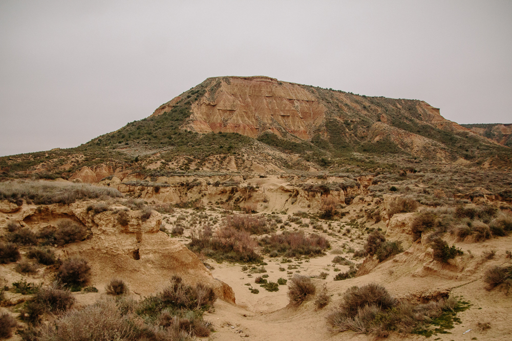 Bardenas Reales desert in Navarre, Northern Spain